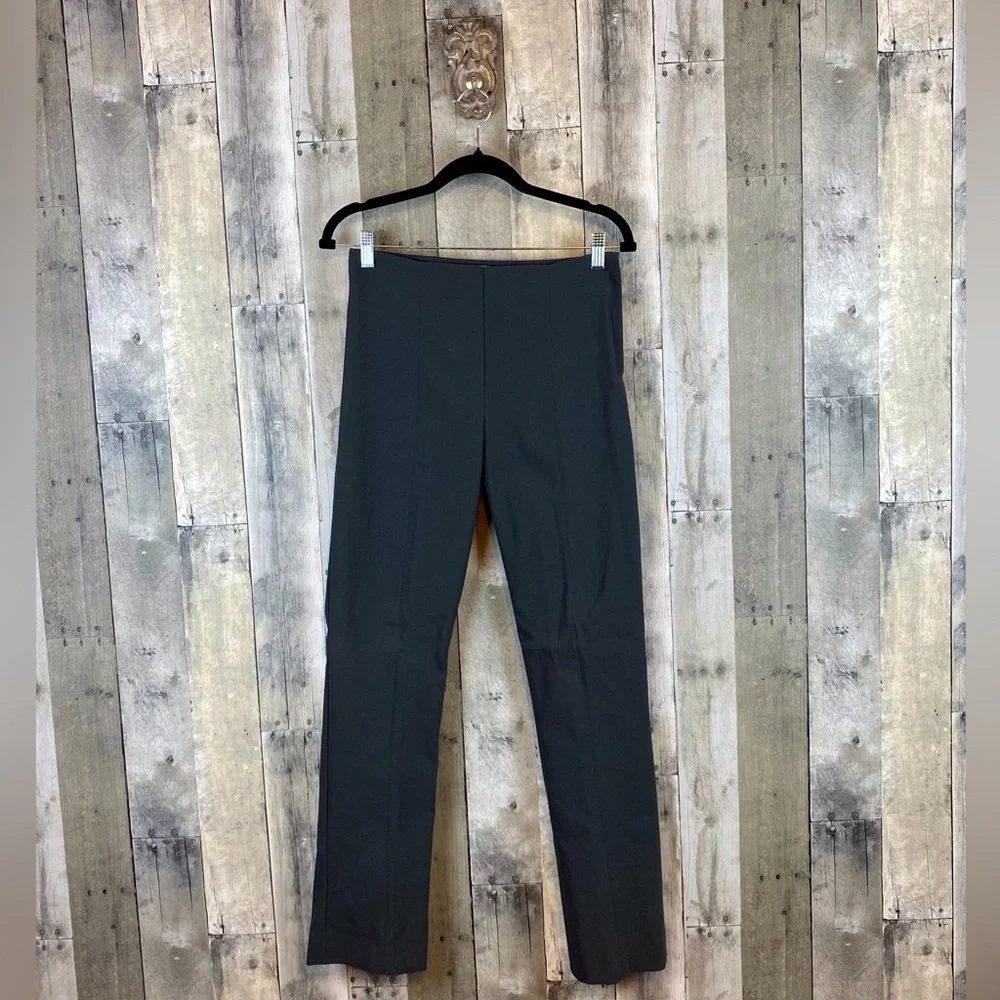 M.M. Lafleur The Foster Cigarette Pant - PowerStretch in Monsoon Grey Size 6.